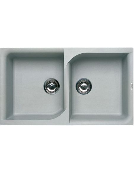 ELLECI EGO 450 Built-in with two bowl Composite Kitchen sink (1)