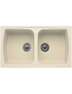 ELLECI MASTER 450 With two bowl Built-In Composite Kitchen sink (1)