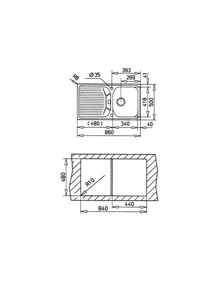 TEKA TEXINA 45 B-CN St.Steel Kitchen sink (3)