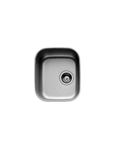 Pyramis IRIS 34x40 UM Under mount Steel Kitchen sink (1)
