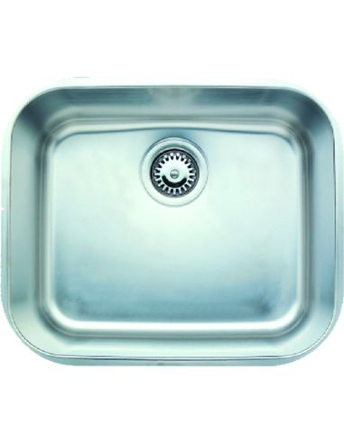 ALVEUS Variant 10 U H-180mm 480x400mm diskbänk i rostfritt stål för undermontering