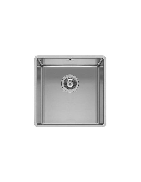 PYRAMIS ASTRIS (40x40) 1B Under mount-flushmount St.Steel Kitchen sink (1)