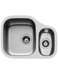 PYRAMIS DIONE (59x46) 11/2B Stainless steel Under mount Kitchen sink (1)