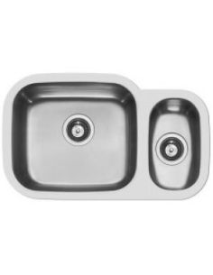 PYRAMIS DIONE (65x40) 11/2B Stainless steel Undermount Kitchen sink (1)