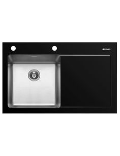 PYRAMIS CRYSTALON (86X53) 1B 1D BLACK  LH