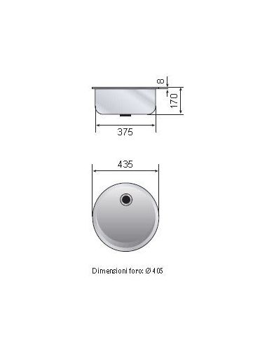 ILVE mod. C-435/ RM, COPPER COLOURED