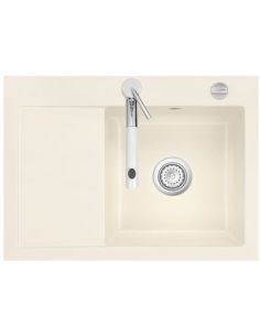 SystemCeram MERA 70F Flushmount Ceramic Kitchen sink (1)