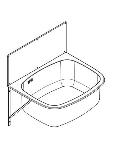 FRANKE PIELA Steel Sanitary sink (2)