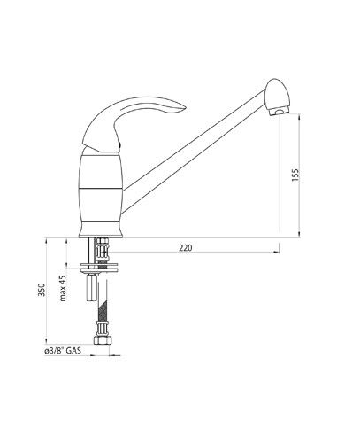 NOBILI SINK CU613/1SA Keittiöhana (2)