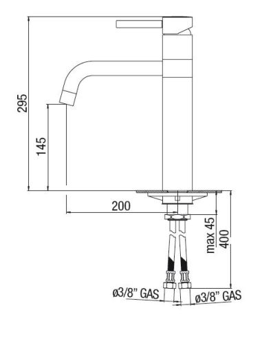 NOBILI LIVE LV00713CR Chrome Kitchen Faucet (2)