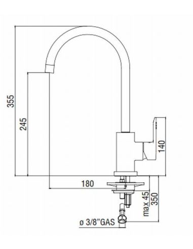 NOBILI LIVE LV00133 Kitchen faucet (3)