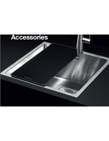 ARTINOX Glass table, BLACK