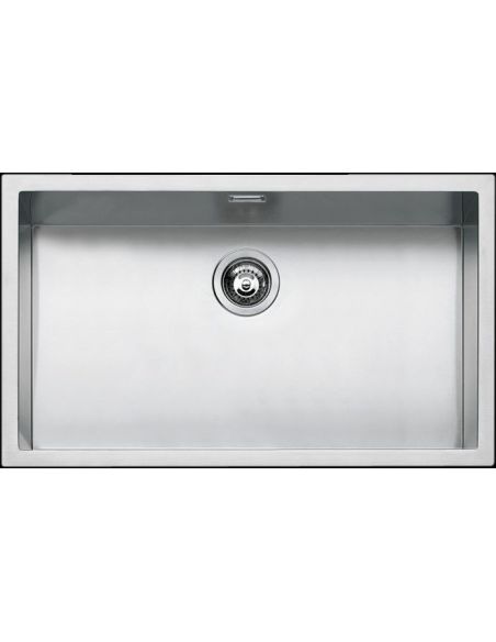 BARAZZA 71x40 SQUARE BOWL R.15 RST KeittiöAllas (1)