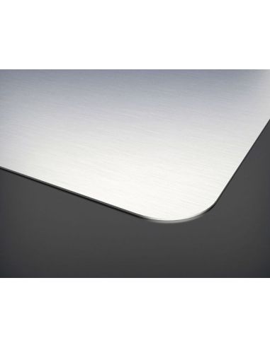 BARAZZA 75x40 DOUBLE SQUARE BOWL R.15 Huullettava-altakiinnitettävät altaat kahdella kulholla Tiskiallas (4)