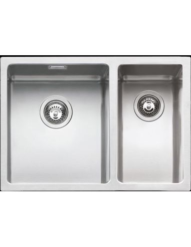 BARAZZA 58,5x40 DOUBLE SQUARE BOWL R.15