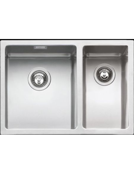BARAZZA 58,5x40 DOUBLE SQUARE BOWL R.15