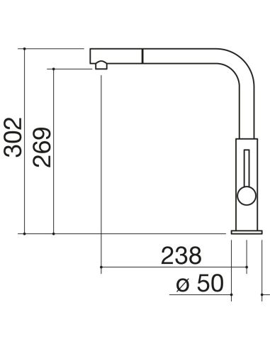 BARAZZA OFFICINA Doccia SHOWER С душевой головкой Кухонный смеситель (3)