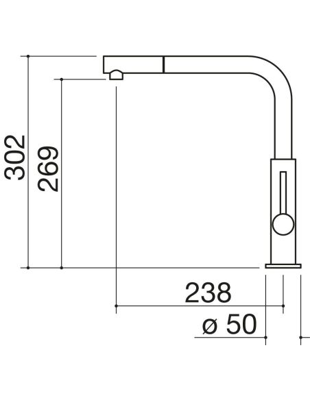 BARAZZA OFFICINA Doccia SHOWER С душевой головкой Кухонный смеситель (3)