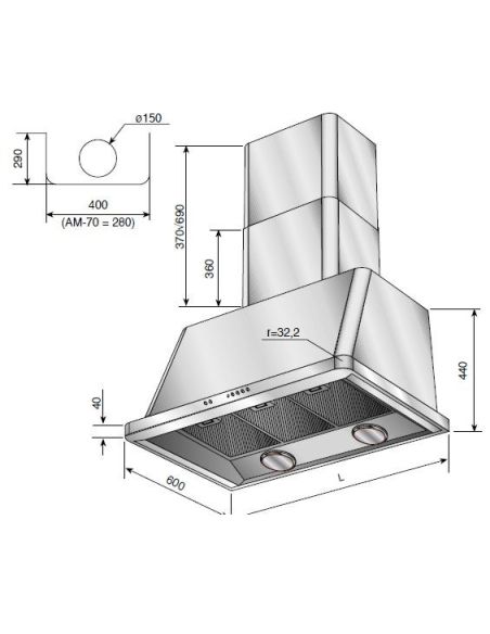 ILVE AM 150 "MAJESTIC"