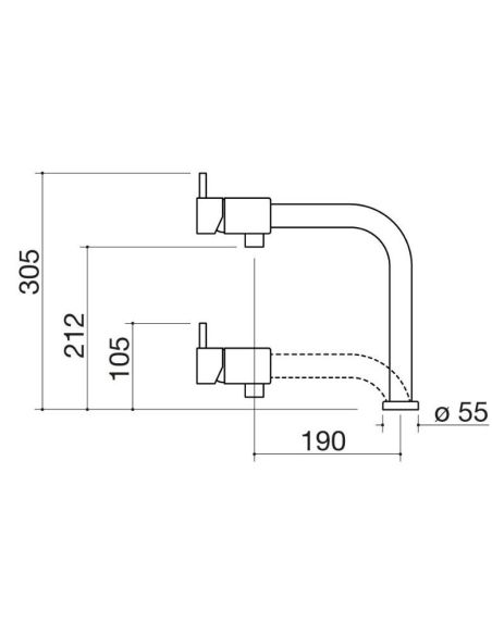 BARAZZA B FAST TELESCOPIC