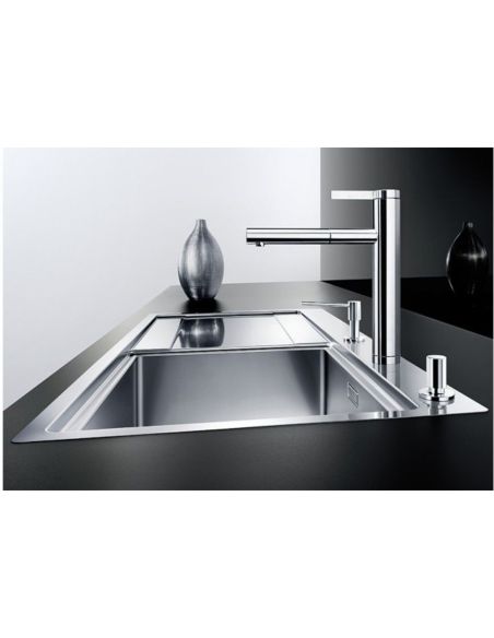 BLANCO LINEE-S With pull-out hand shower Kitchen Faucet (4)