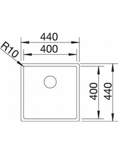 BLANCO CLARON 400-U TEH