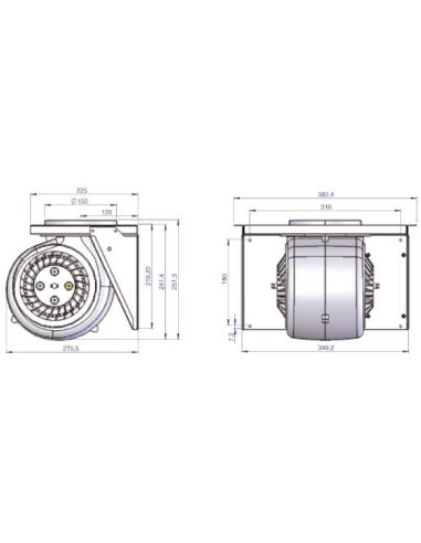 ILVE IAG90 90cm without motor Integrated Range Cooker Hoods (2)