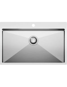 HELIKA LUN100M Stainless Steel flushmount kitchen sink (1)