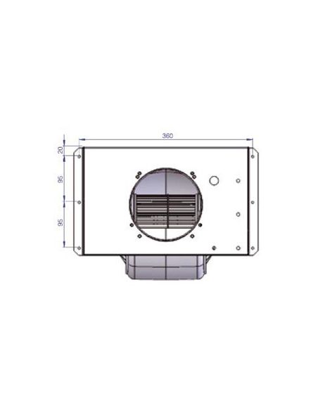 ILVE IAG120 120cm Без мотора Встраиваемая в шкаф Вытяжка (3)