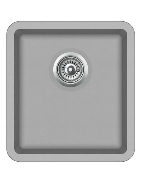 AQUASANITA-HELIKA ARCA SQA101 Under mount Composite Kitchen sink (7)