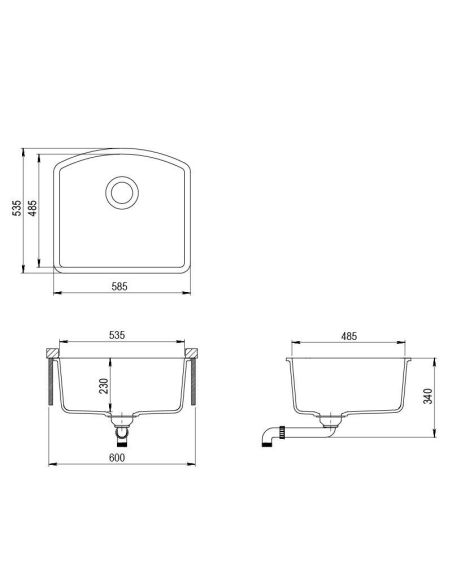 AQUASANITA ARCA SQA103 Teh
