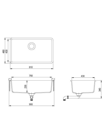 AQUASANITA ARCA SQA104 Teh