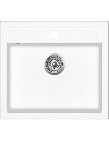 AQUASANITA-HELIKA QUADRO SQQ100 Гранитная Кухонная мойка (2)