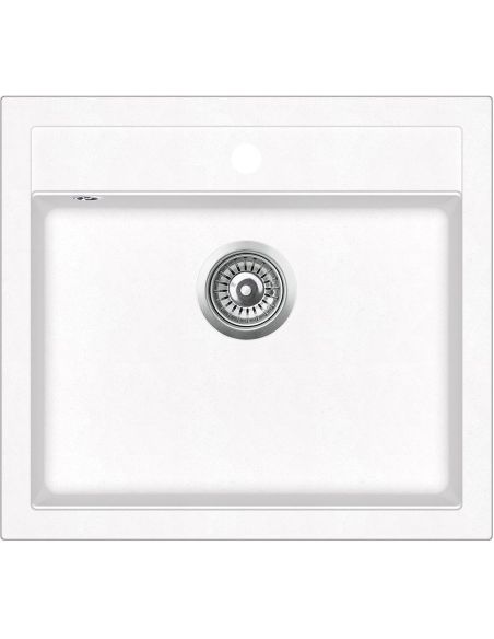 AQUASANITA-HELIKA QUADRO SQQ100 Гранитная Кухонная мойка (2)