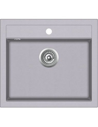 AQUASANITA-HELIKA QUADRO SQQ100 Composite Kitchen sink (3)