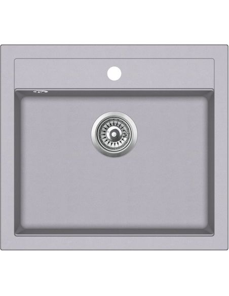 AQUASANITA-HELIKA QUADRO SQQ100 Composite Kitchen sink (3)