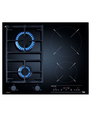 TEKA JZC 64322 ABN 2gas+2ind. Combi cryatal Induktio ja kaasuliedet (1)
