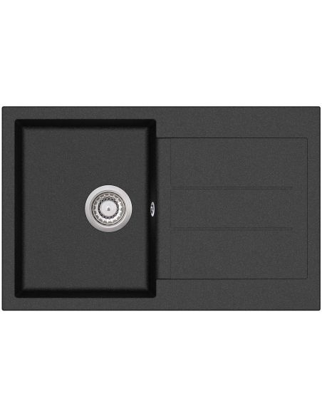 AQUASANITA TESA SQT101 Black metallic 601