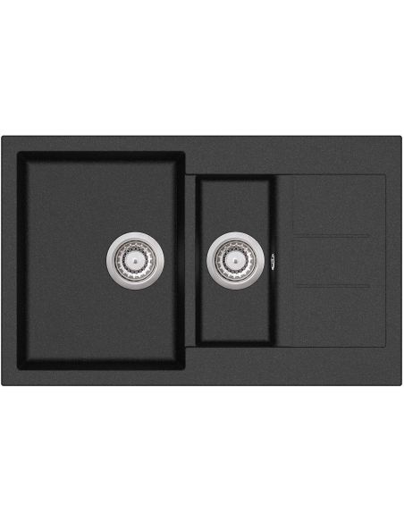 AQUASANITA TESA SQT151 Black metallic 601