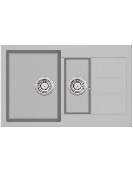 AQUASANITA-HELIKA TESA SQT151 Composite Kitchen sink (7)