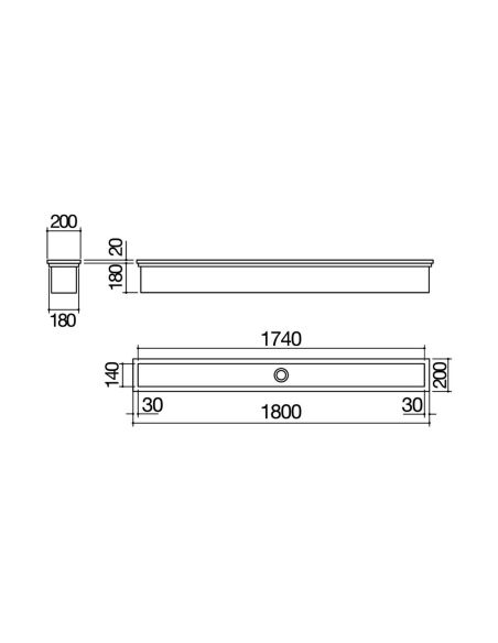 BARAZZA Bath for equipped 1CI180