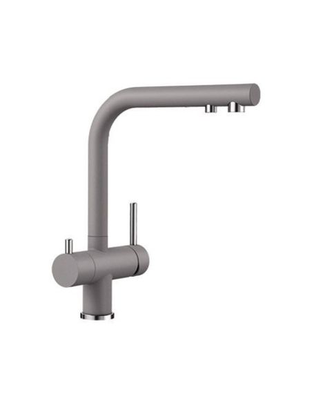 BLANCO FONTAS II Alu Metallic 523131 Kitchen faucet with filtered water connection,Granit