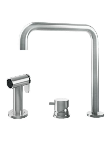 BARAZZA KIT TOP 1RUBMRKT, with swivel spout pull-out hand shower