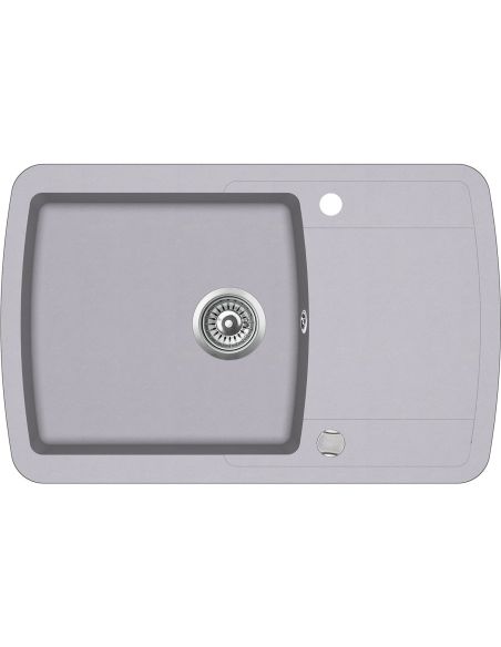 AQUASANITA Köögivalamu LIRA SQL101 Alumetallic grey 202