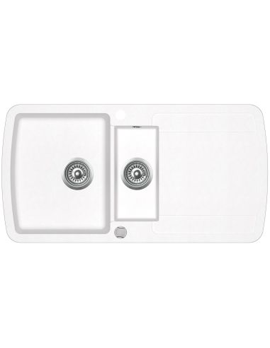 AQUASANITA Kitchen sink LIRA SQL151 Alba 710