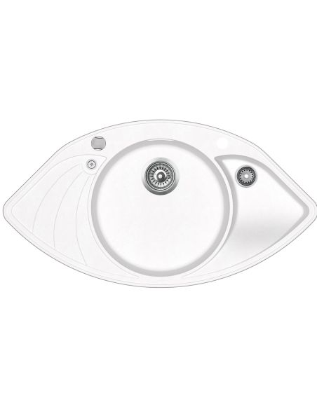 AQUASANITA Kitchen sink PAPILLON SCP151 Alba 710