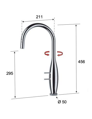 REMER BKT 72 TOUCH ME ELEGANT Кухонный смеситель