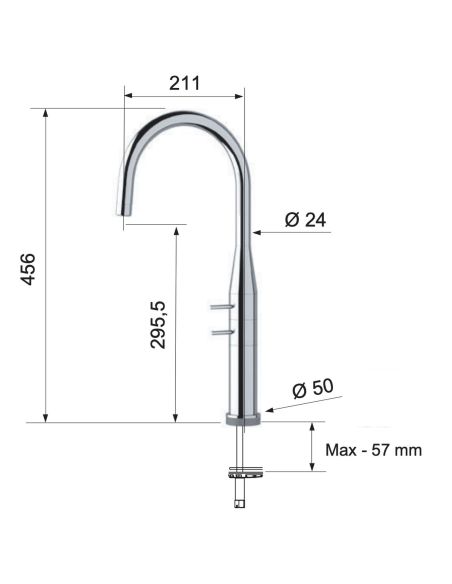 REMER BKT 74 TOUCH ME ELEGANT Köögisegisti