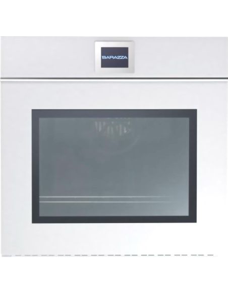 BARAZZA 1FVLTB VELVET C фасадом без ручек Белый 60cm Электрический независимый духовой шкаф (1)