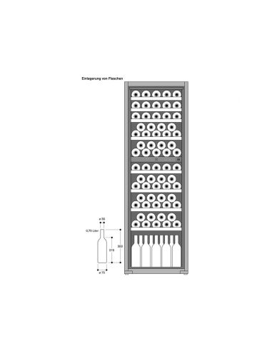GAGGENAU RW282260 Integroitava viinikaappi
